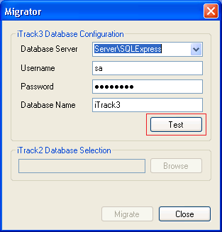 iTrack Knowledge Base - Migration