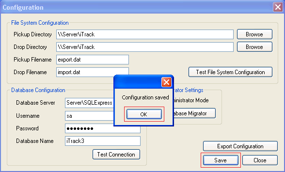 iTrack Knowledge Base - Migration